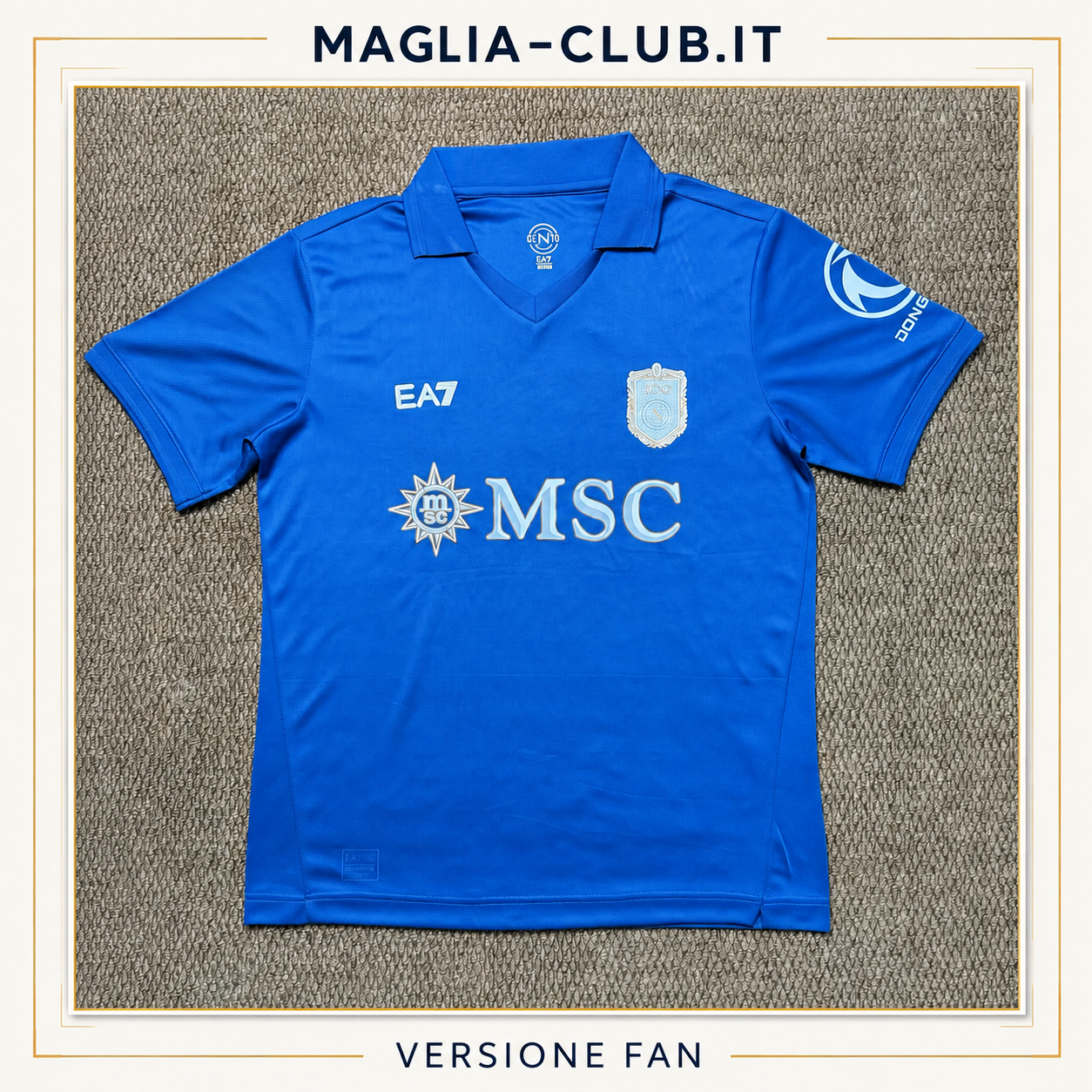 NAPOLI PRIMA MAGLIA HOME  CASA 26 / 27 CENTENARIO