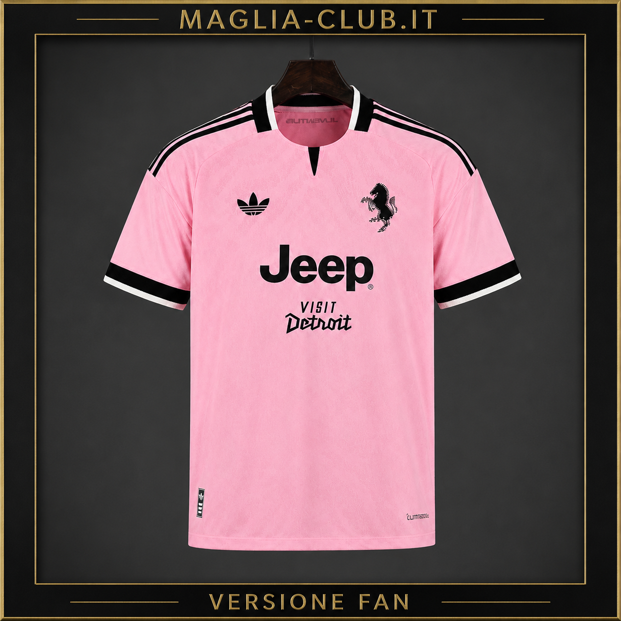 JUVENTUS SECONDA MAGLIA ROSA AWAY TRASFERTA 26 / 27