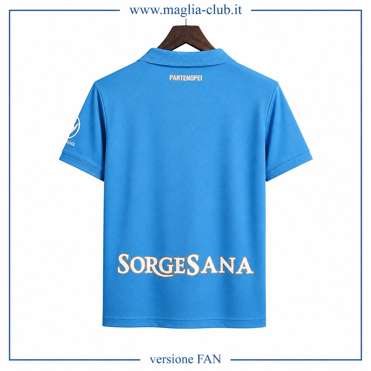 NAPOLI PRIMA MAGLIA HOME CASA 26 / 27 CENTENARIO