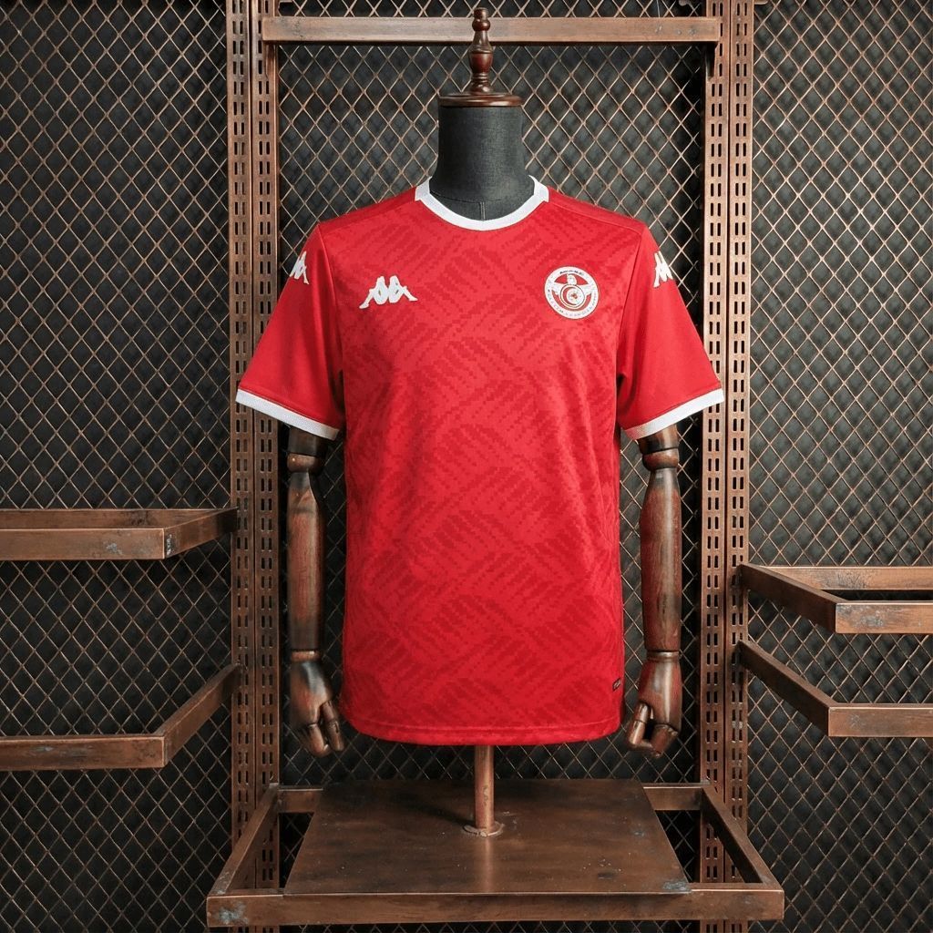 TUNISIA PRIMA MAGLIA HOME CASA MONDIALI 26